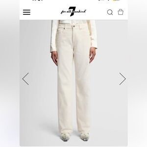 7 for all mankind corduroy tess trouser